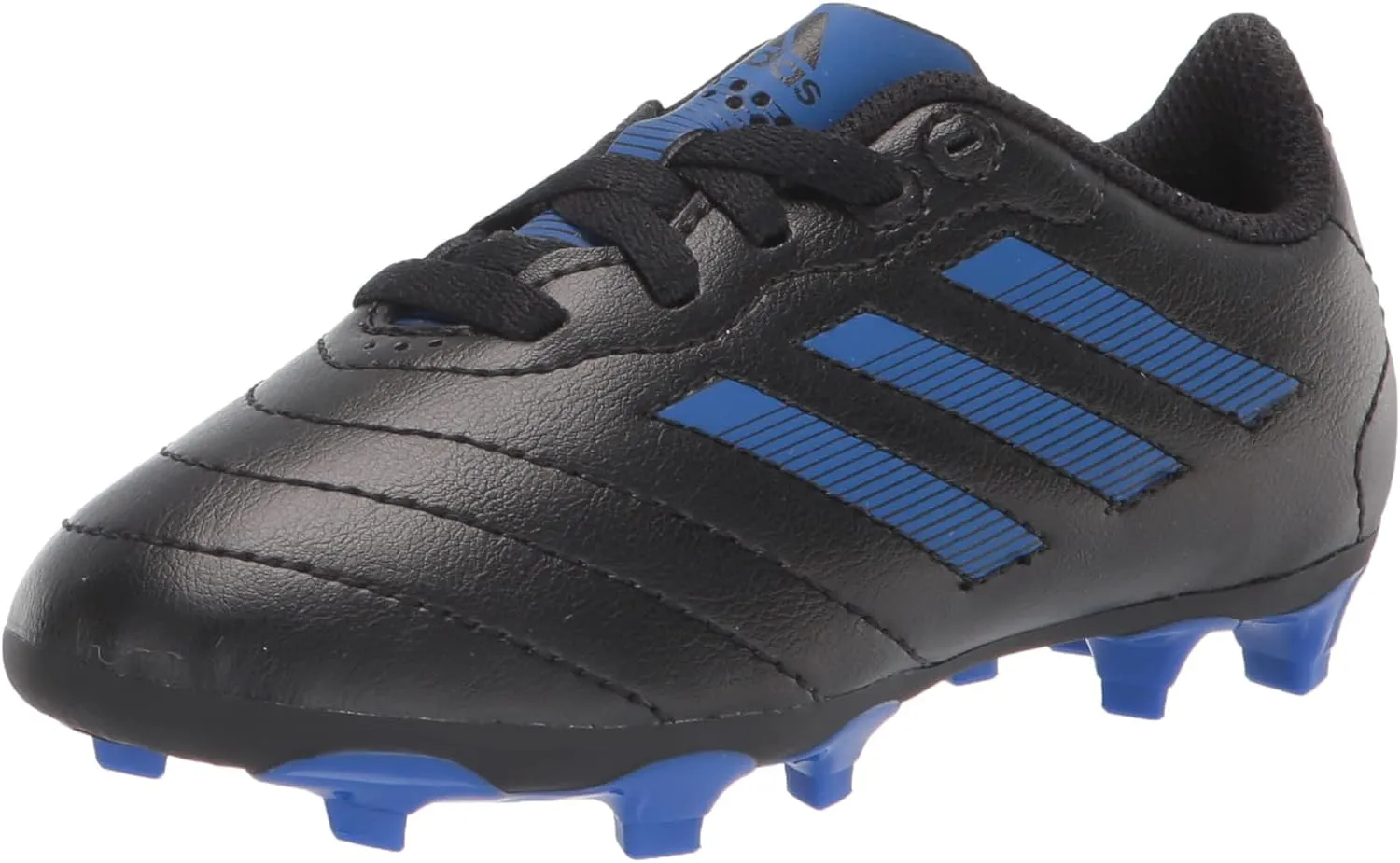Adidas Goletto VII Fg J Black/Royal Soccer Shoes (FV2894)