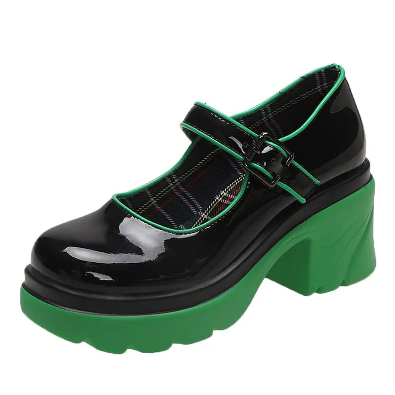 Amozae- Graduation Gift Big Sale 2024 New Mary Jane Shoes Women Japanese Style Vintage Soft Sister Girls Platform High Heels Women Cosplay Jk Lolita Shoes