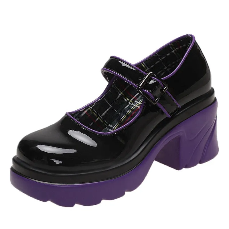 Amozae- Graduation Gift Big Sale 2024 New Mary Jane Shoes Women Japanese Style Vintage Soft Sister Girls Platform High Heels Women Cosplay Jk Lolita Shoes