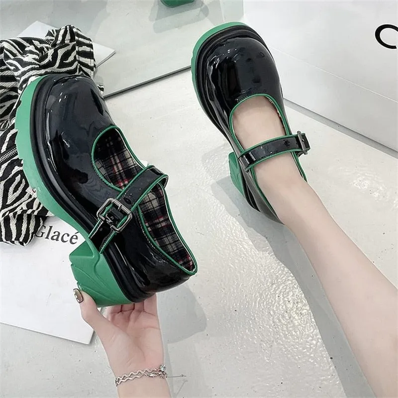 Amozae- Graduation Gift Big Sale 2024 New Mary Jane Shoes Women Japanese Style Vintage Soft Sister Girls Platform High Heels Women Cosplay Jk Lolita Shoes