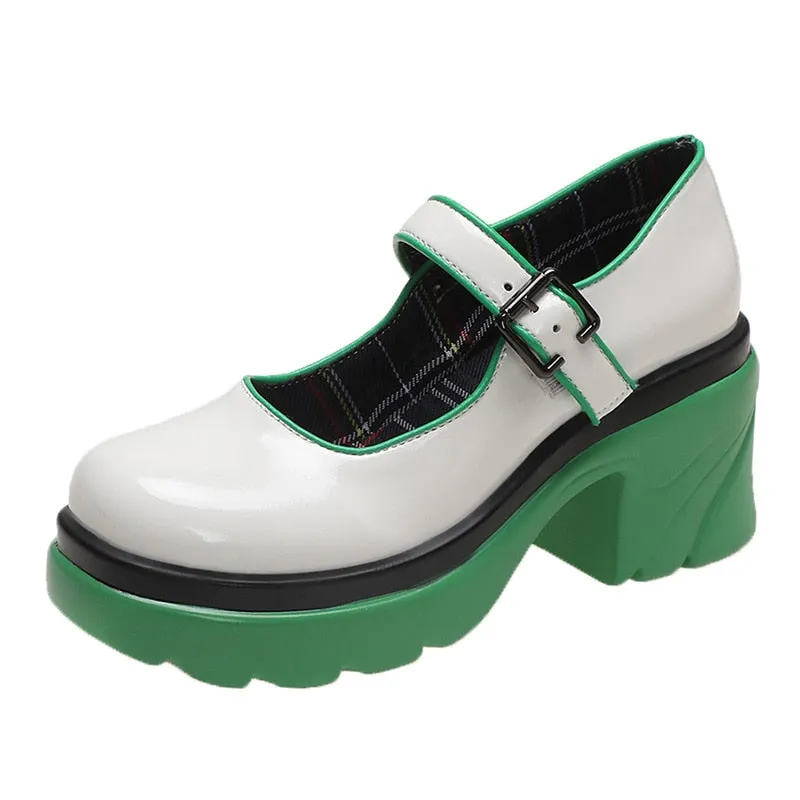 Amozae- Graduation Gift Big Sale 2024 New Mary Jane Shoes Women Japanese Style Vintage Soft Sister Girls Platform High Heels Women Cosplay Jk Lolita Shoes