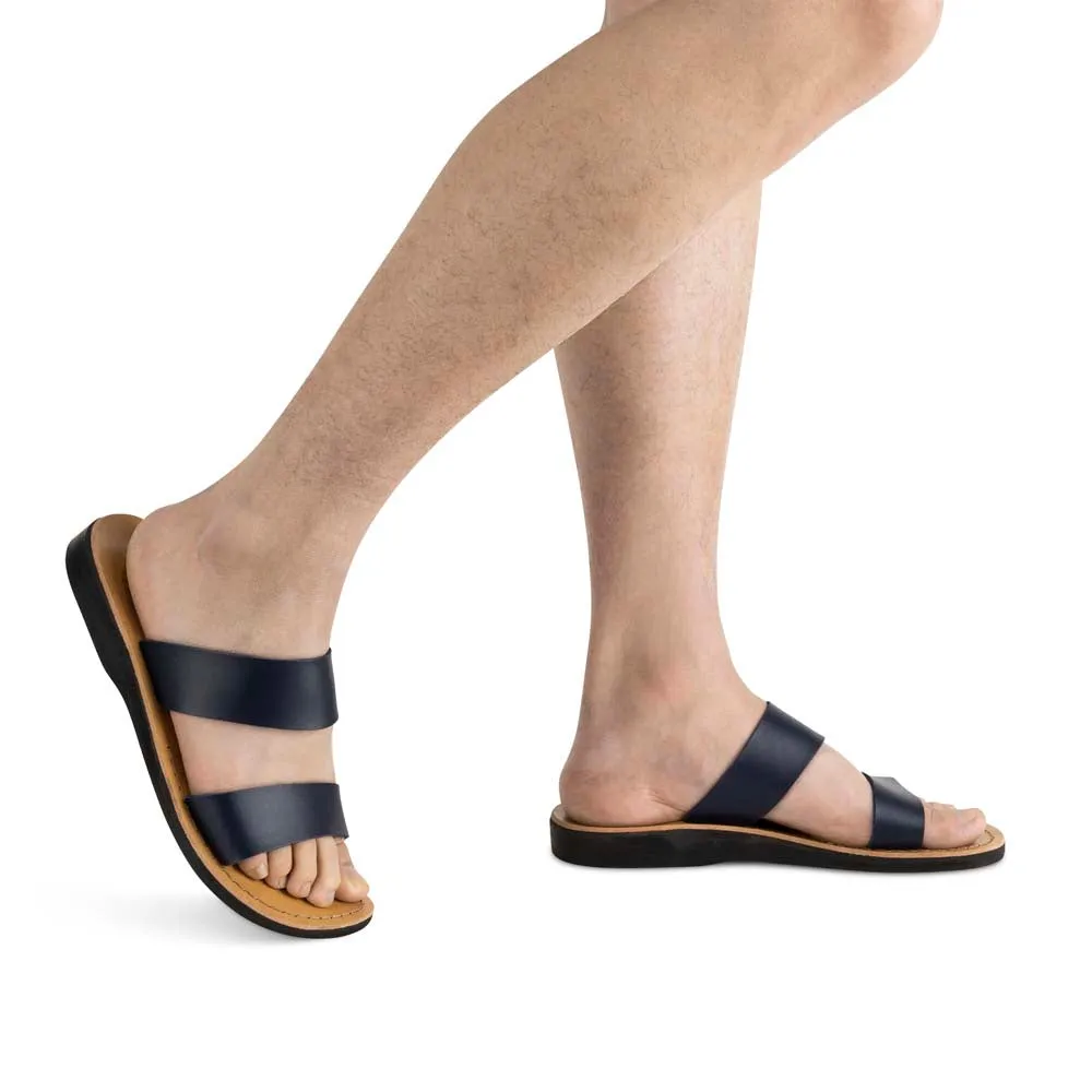 Aviv Vegan - Leather Alternative Sandal | Blue