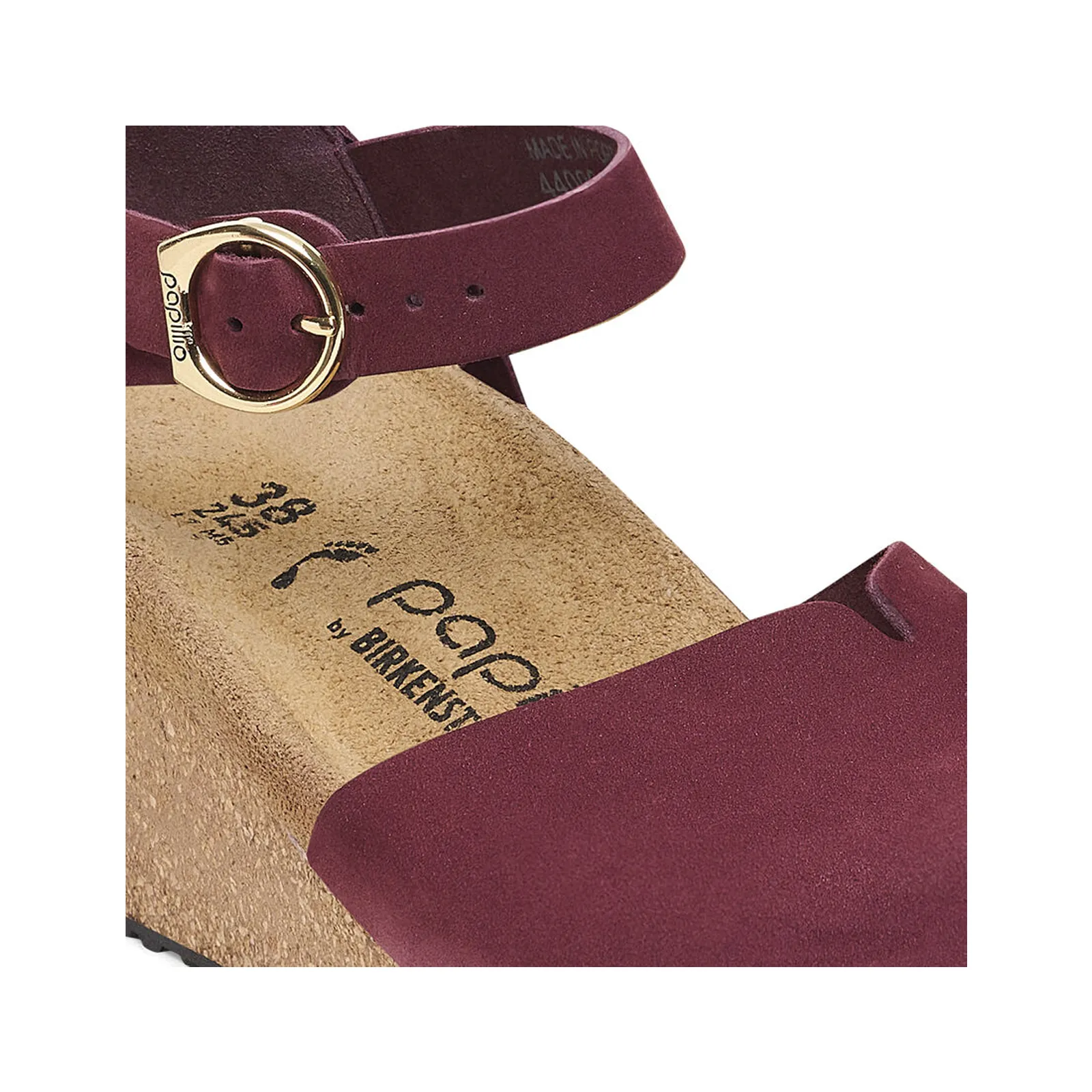 Birkenstock Mary Narrow Wedge Sandal (Women) - Zinfandel Nubuck