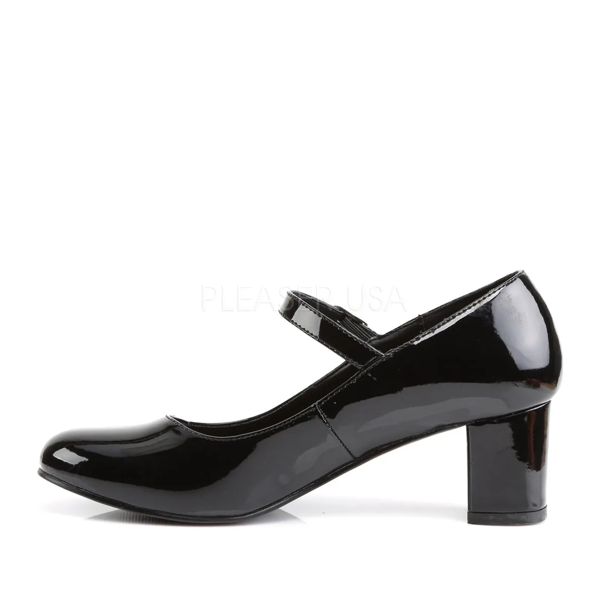 Block Heel Mary Jane Shoes