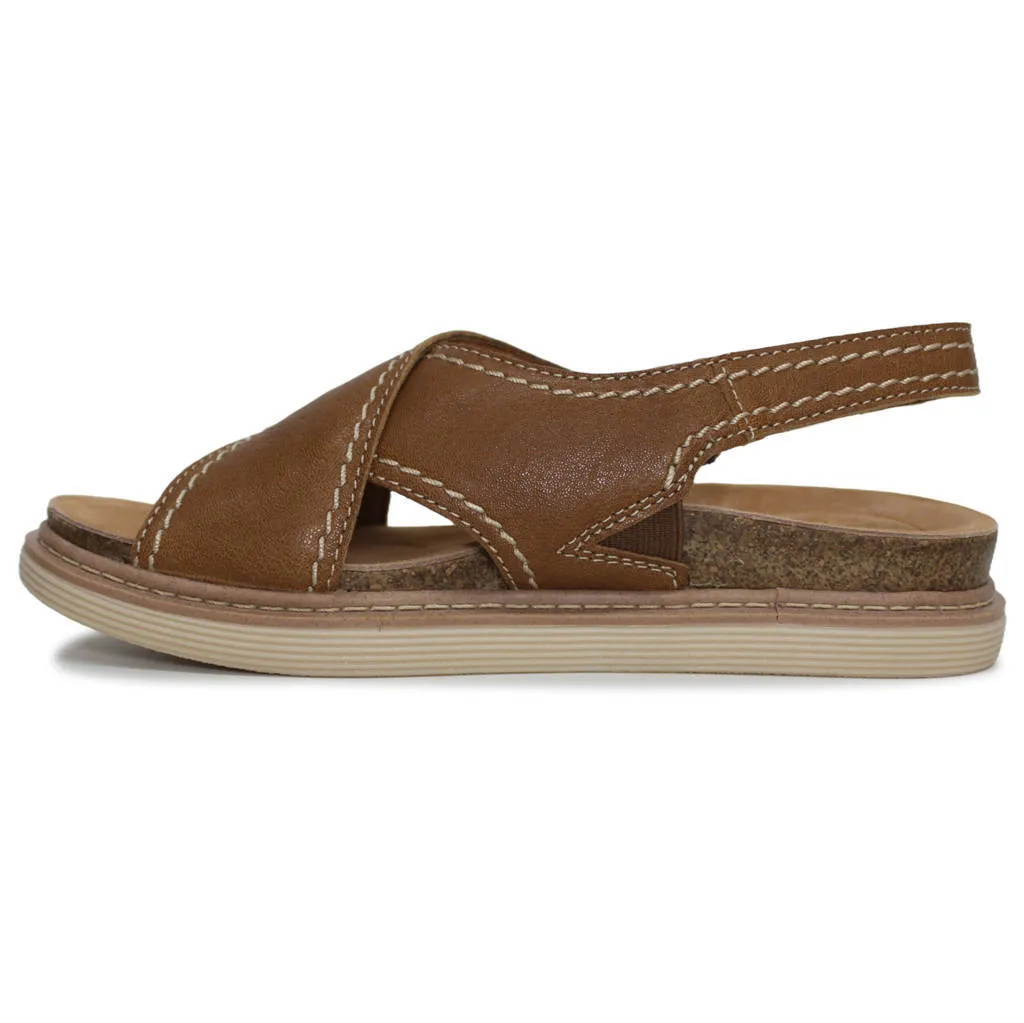 Clarks Arwell Sling Leather Women's Slingbacks Sandals