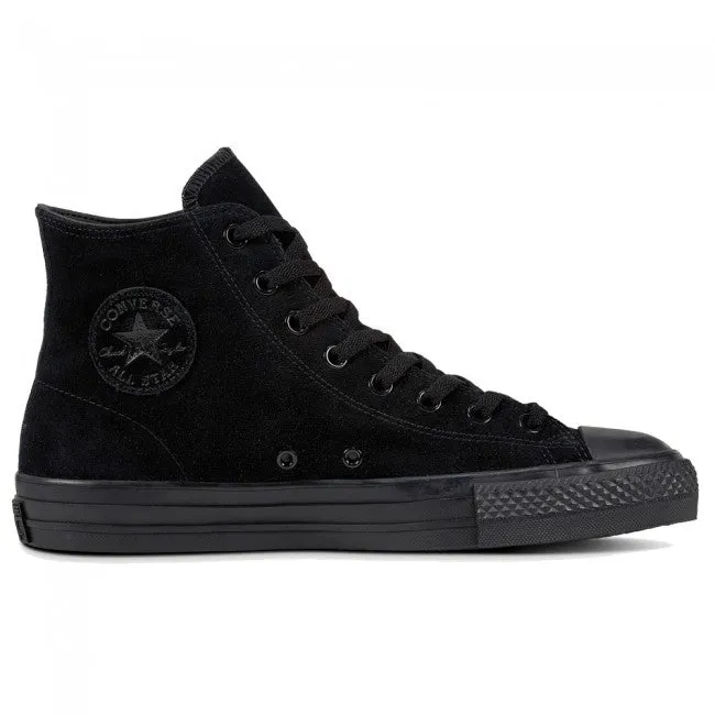 Converse CTAS Pro Hi Skate Shoe in Black, Black, Black