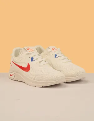 Crimson Dash - Men's White Running Shoes