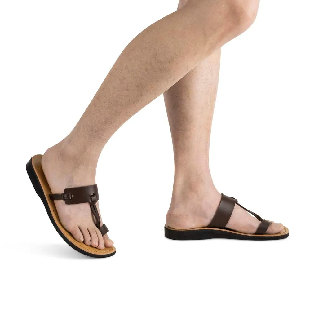 David Vegan - Leather Alternative Sandal | Brown