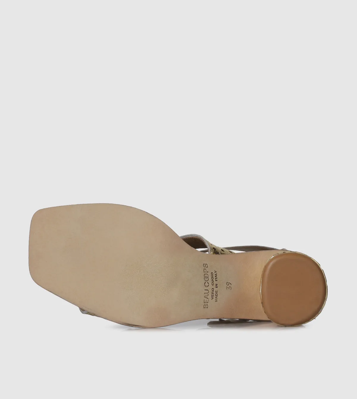 Desia Block Sandals by Beau Coops
