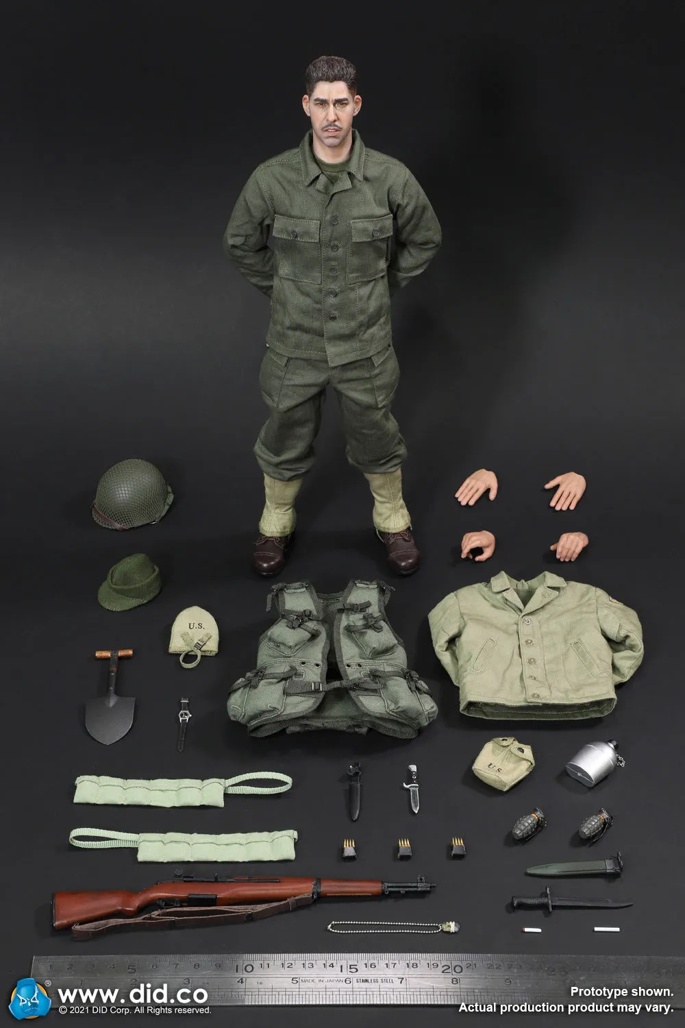 DID - WWII US 2nd Ranger Battalion Series 6 - Private Mellish