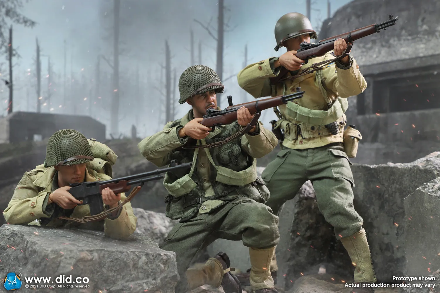 DID - WWII US 2nd Ranger Battalion Series 6 - Private Mellish
