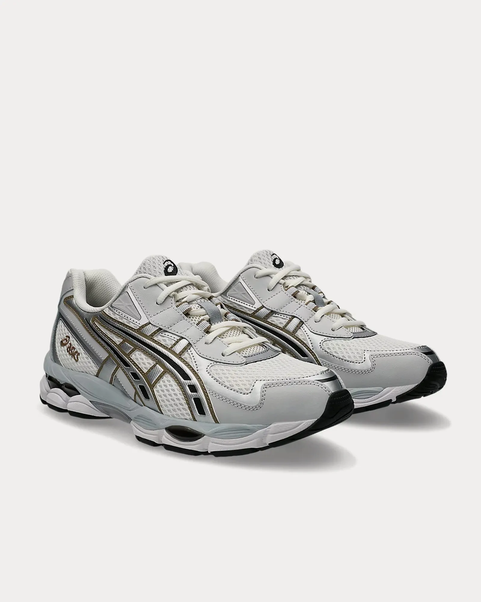 Gel-NYC 2055 Cream / Pure Silver Low Top Sneakers