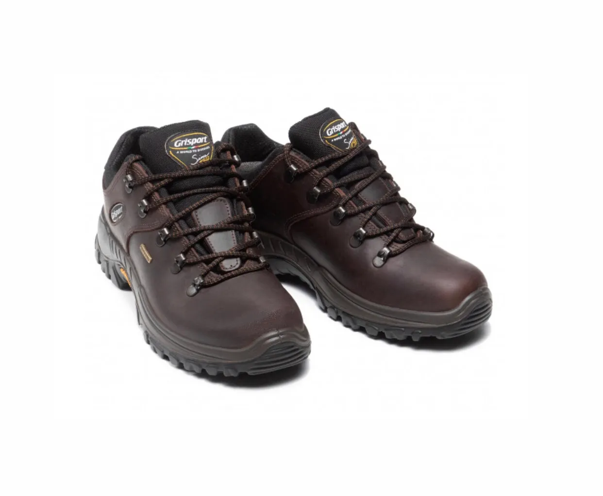 Grisport 10309D69G Marrone Dakar Trekking 5 Eyelet Waterproof Hiking Shoes Made In Italy