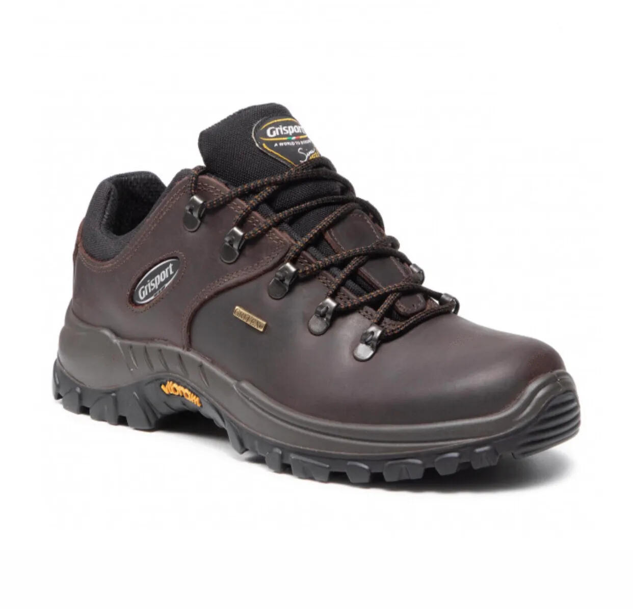 Grisport 10309D69G Marrone Dakar Trekking 5 Eyelet Waterproof Hiking Shoes Made In Italy