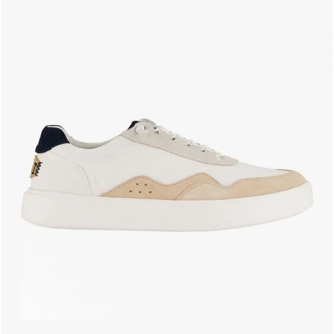 Hey Dude Mens Hudson Canvas White/Grey