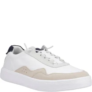 Hey Dude Mens Hudson Canvas White/Grey