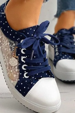hollow canvas shoes