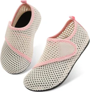 JOINFREE Kids Boys and Girls Swim Water Shoes Toddler Quick Dry Aqua Socks Barefoot Skin Shoes for Beach Sports