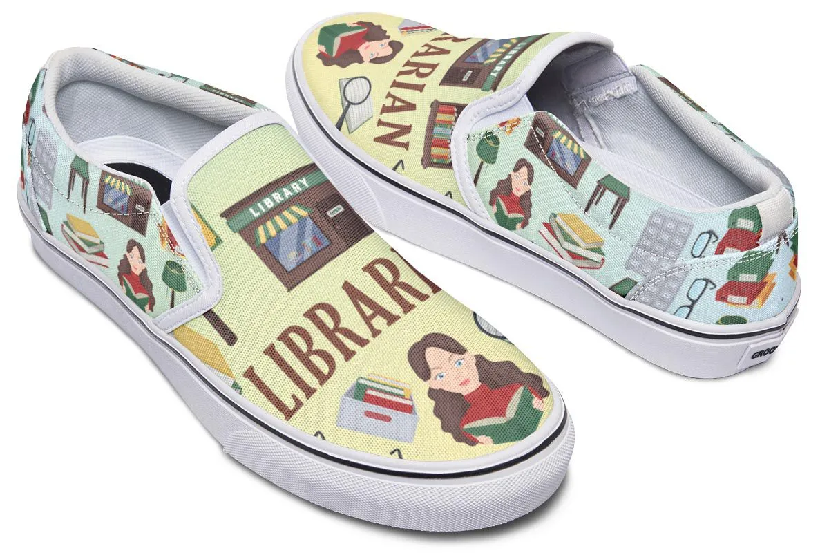 Librarian Slip-On Shoes