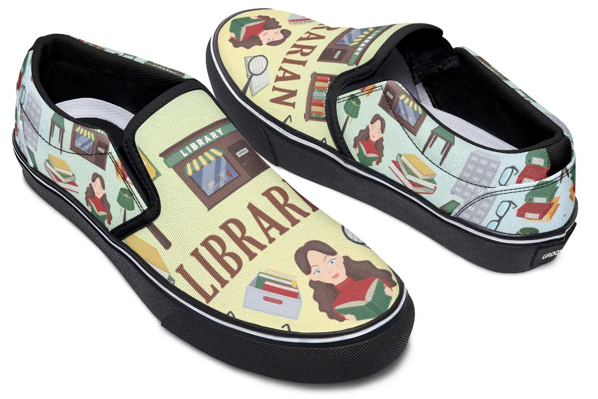 Librarian Slip-On Shoes