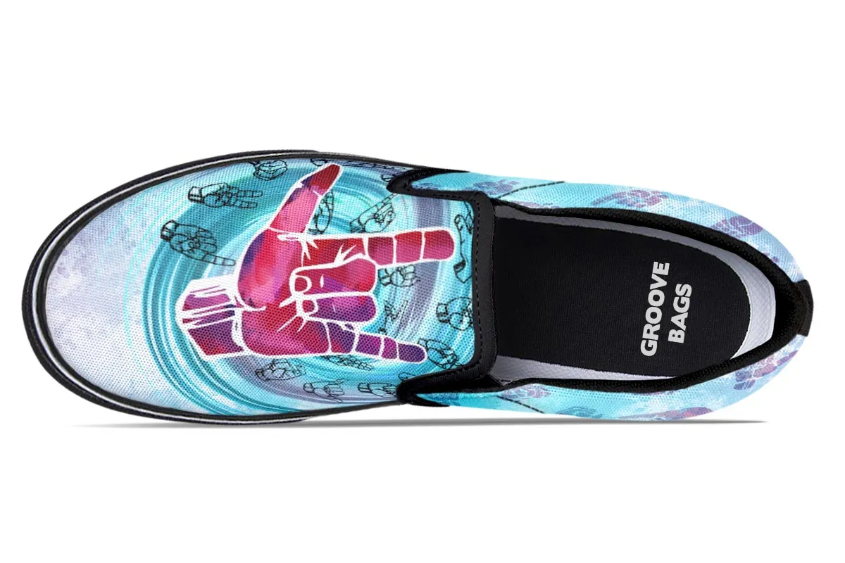 Magical ASL Slip-On Shoes