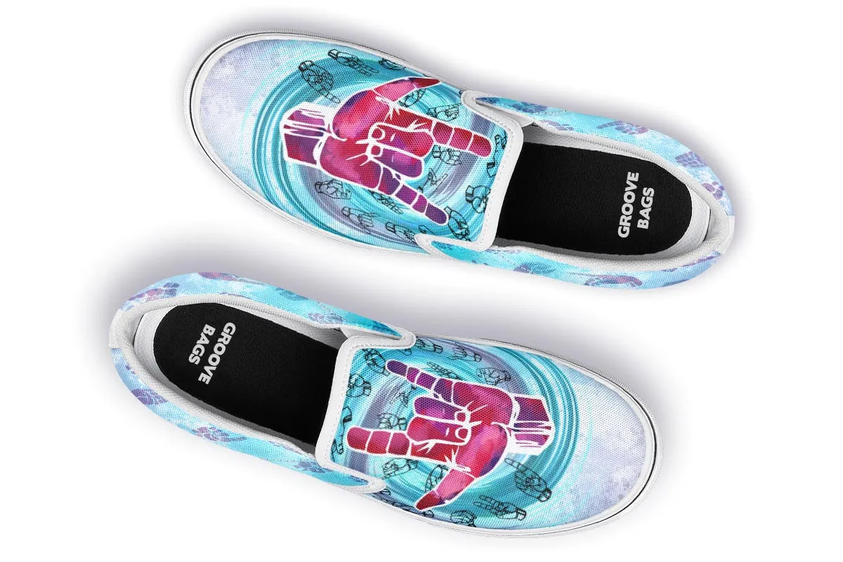 Magical ASL Slip-On Shoes