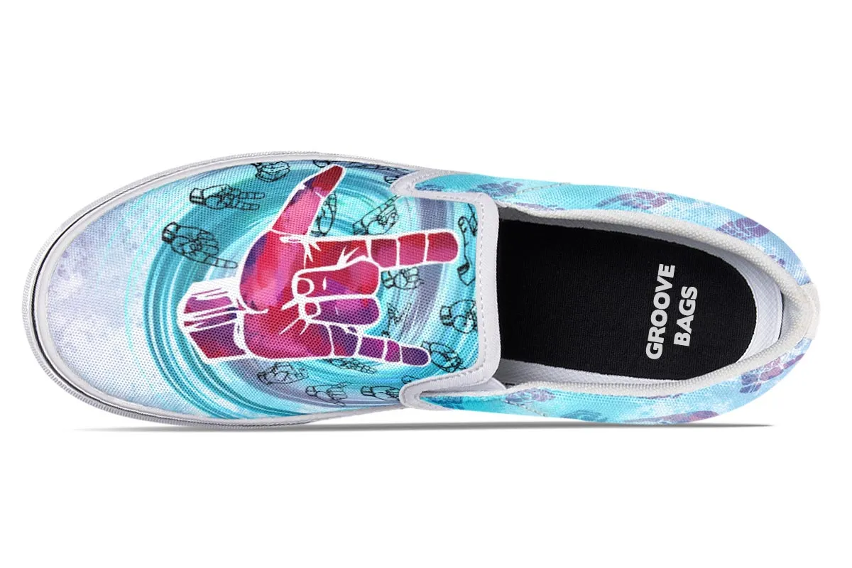 Magical ASL Slip-On Shoes