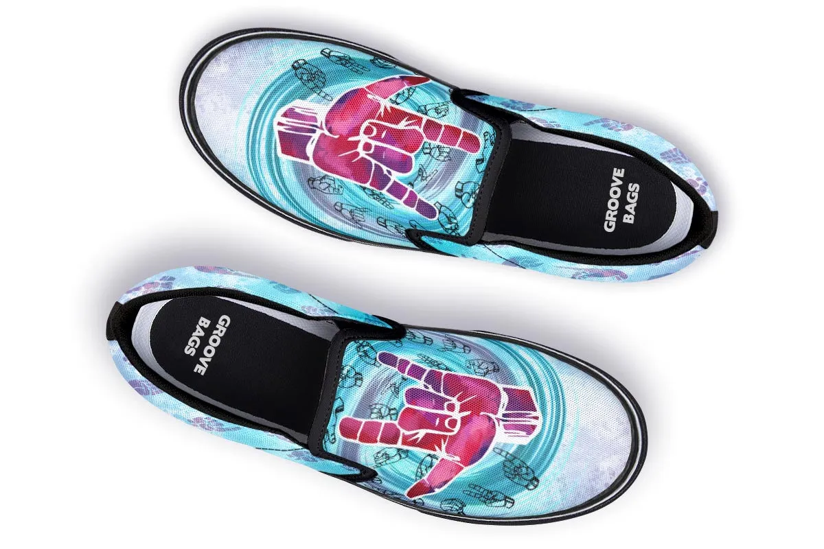 Magical ASL Slip-On Shoes