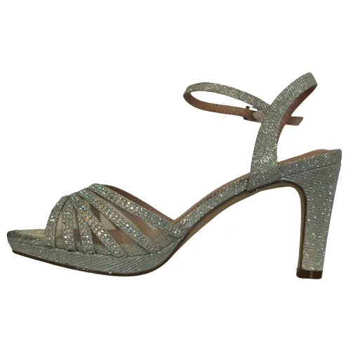 Menbur Dressy Heels  - 23410  - Silver