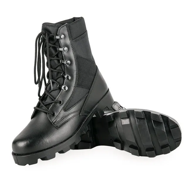 Men's Military Ankle Boots