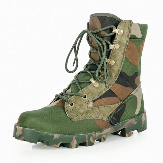 Men's Military Ankle Boots