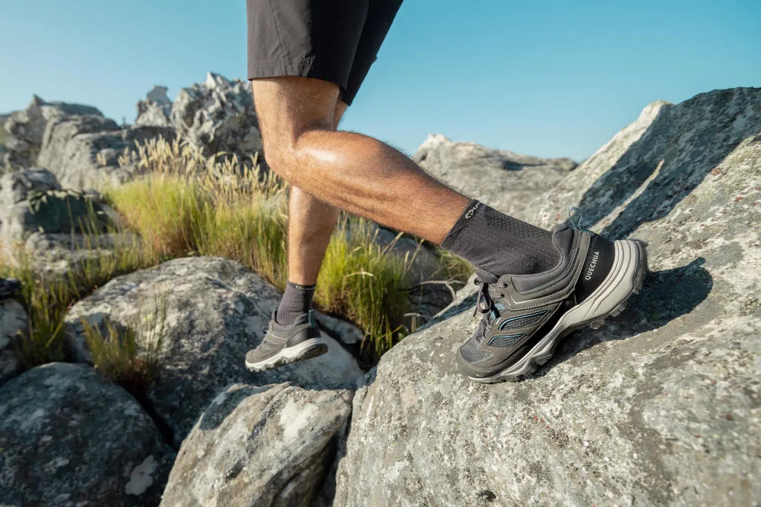 Men’s Mountain Hiking Boots MH100 - Grey