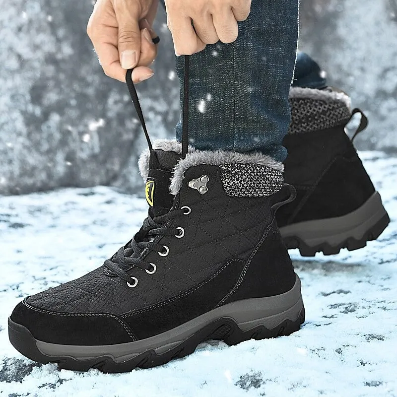 Men's Warm Outdoor Non-Slip Snow Boots