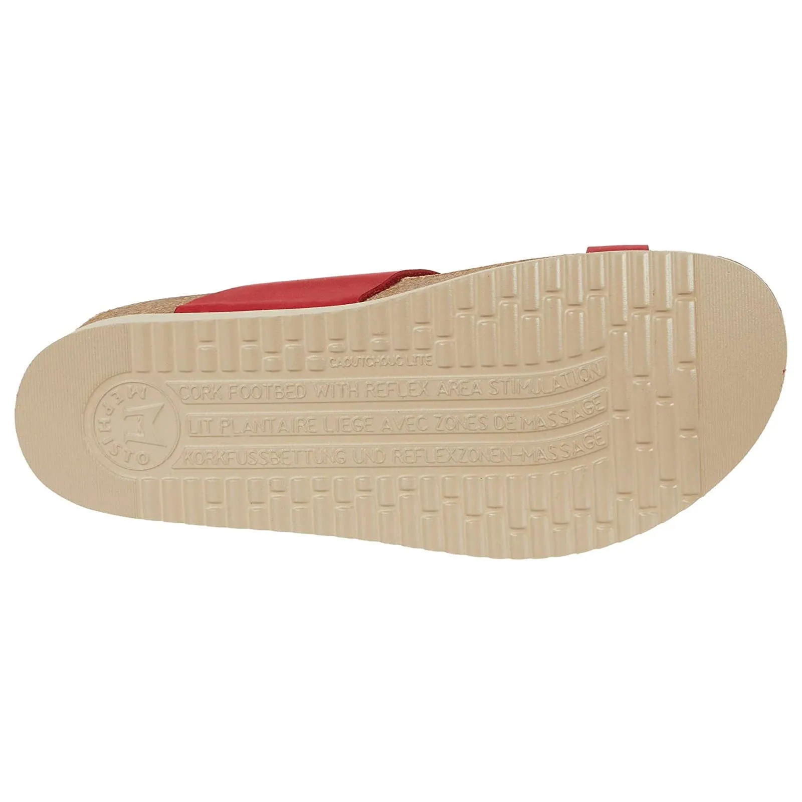 Mephisto Helen Flower Nubuck Leather Women's Slide Sandals