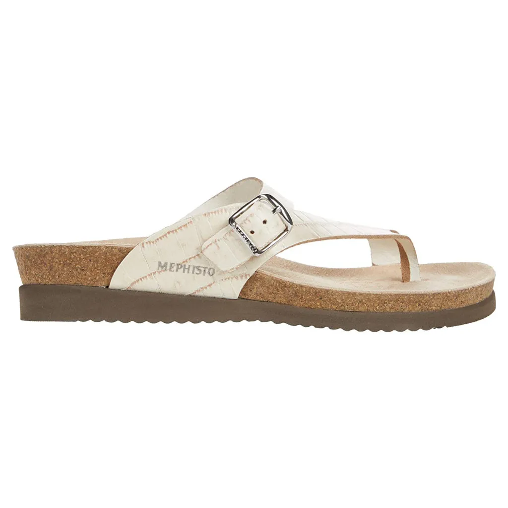 Mephisto Helen Leather Women's Slide Sandals