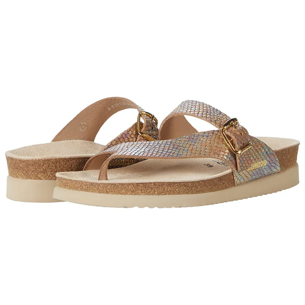 Mephisto Helen Leather Women's Slide Sandals