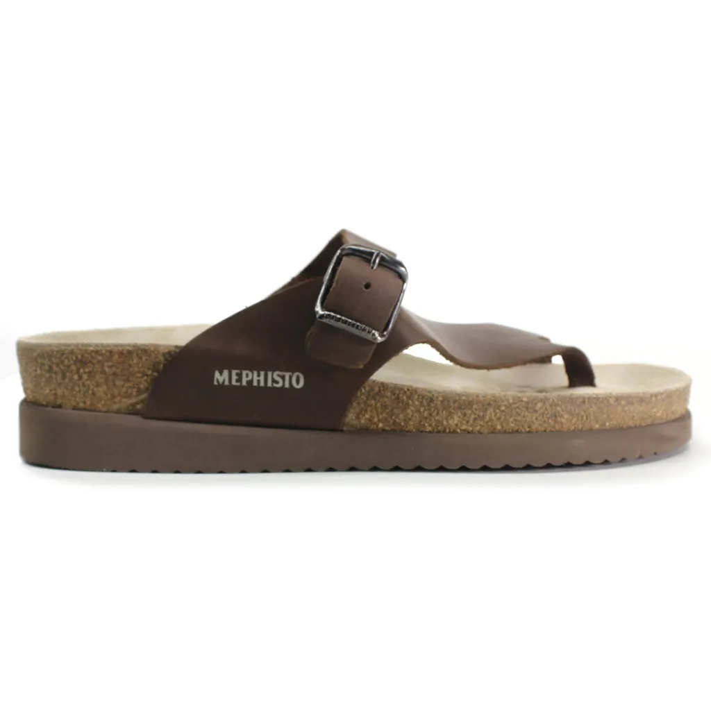 Mephisto Helen Leather Women's Slide Sandals