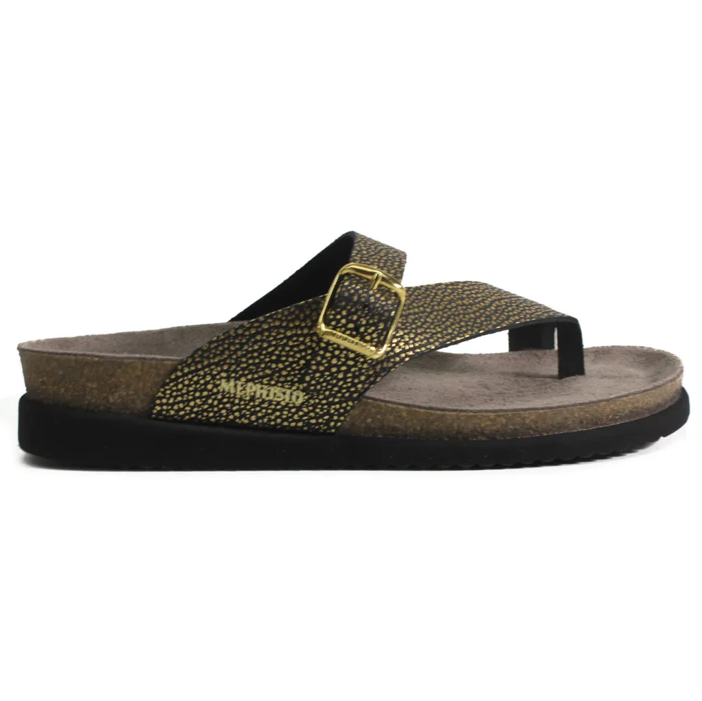 Mephisto Helen Leather Women's Slide Sandals