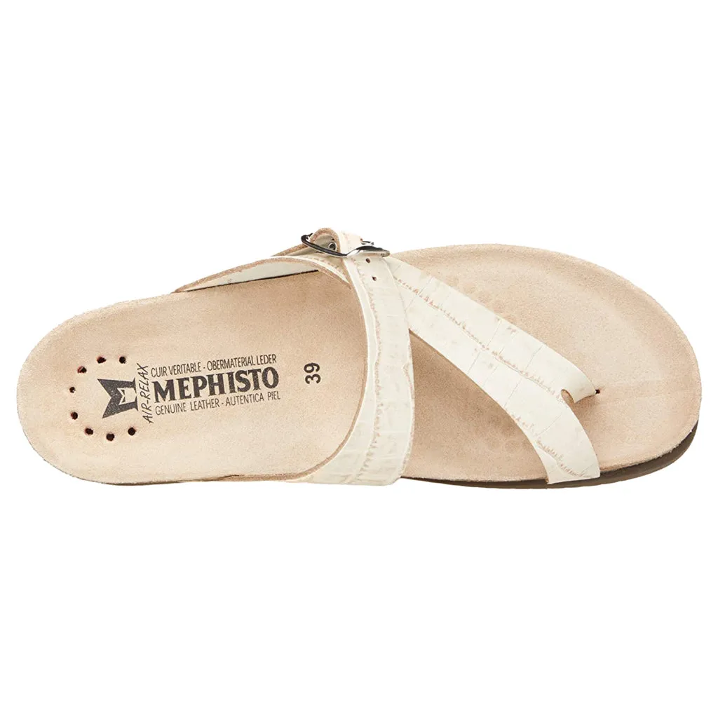 Mephisto Helen Leather Women's Slide Sandals