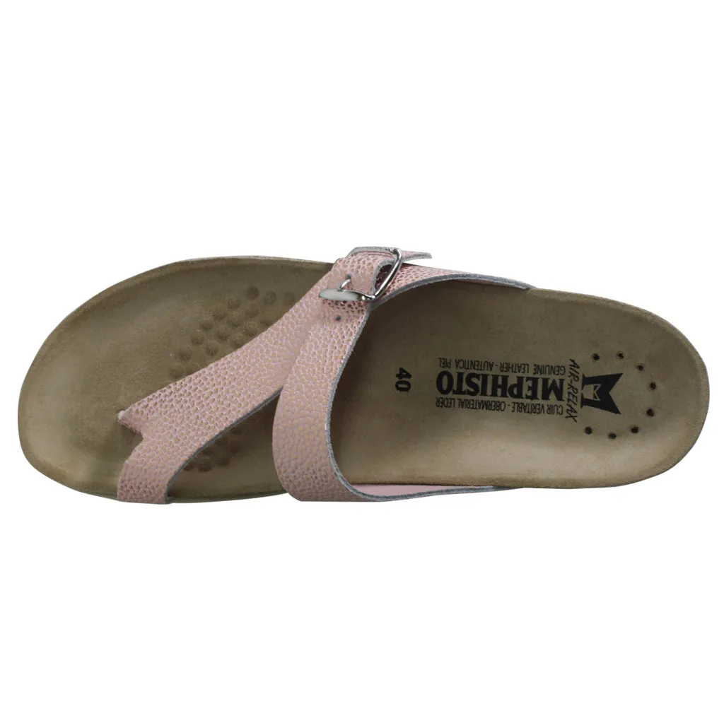 Mephisto Helen Leather Women's Slide Sandals