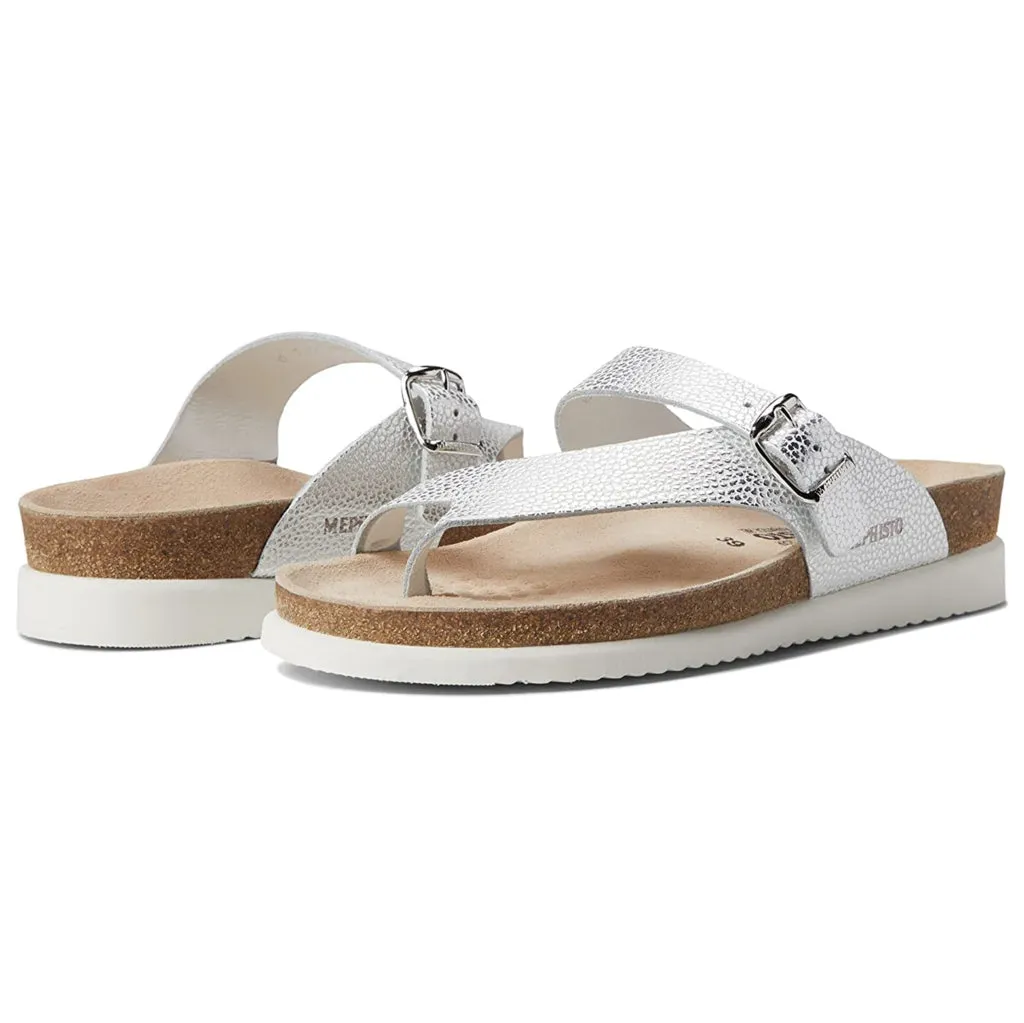 Mephisto Helen Leather Women's Slide Sandals