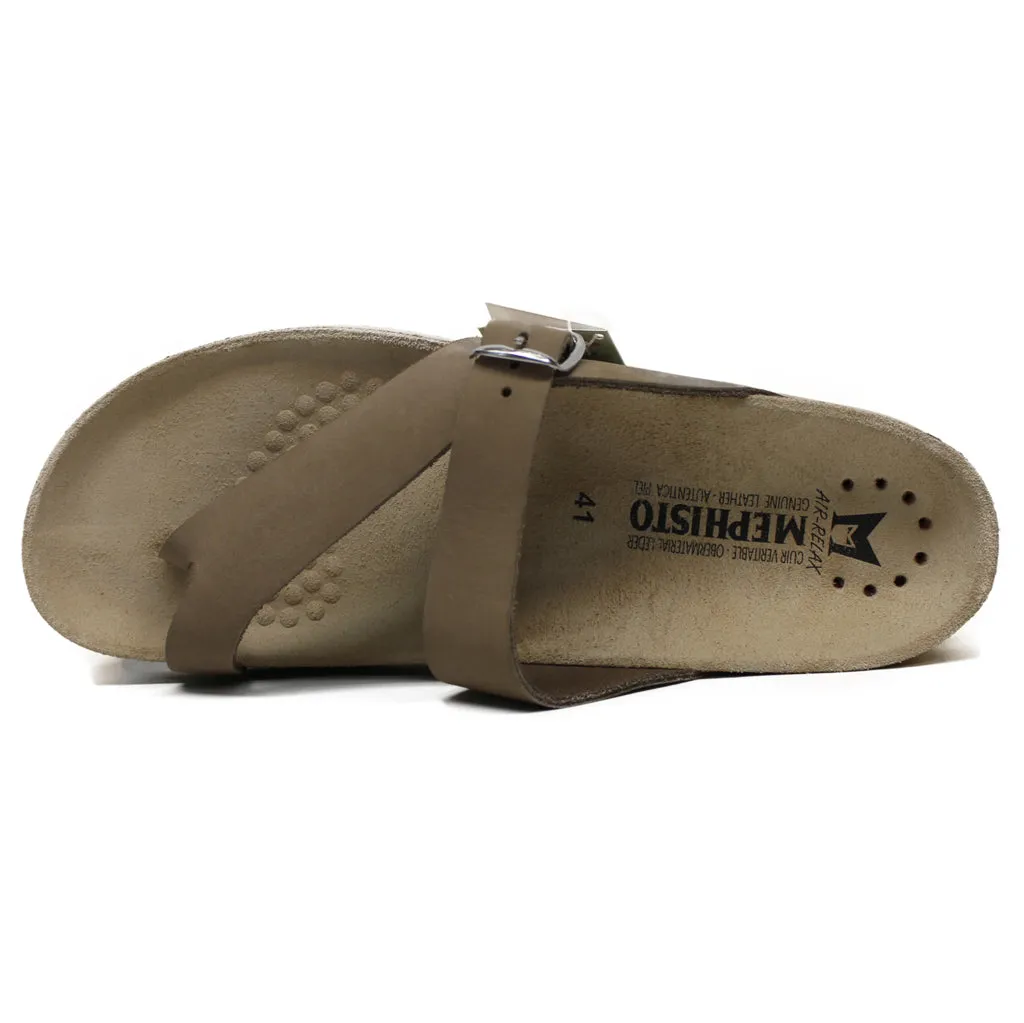 Mephisto Helen Leather Women's Slide Sandals