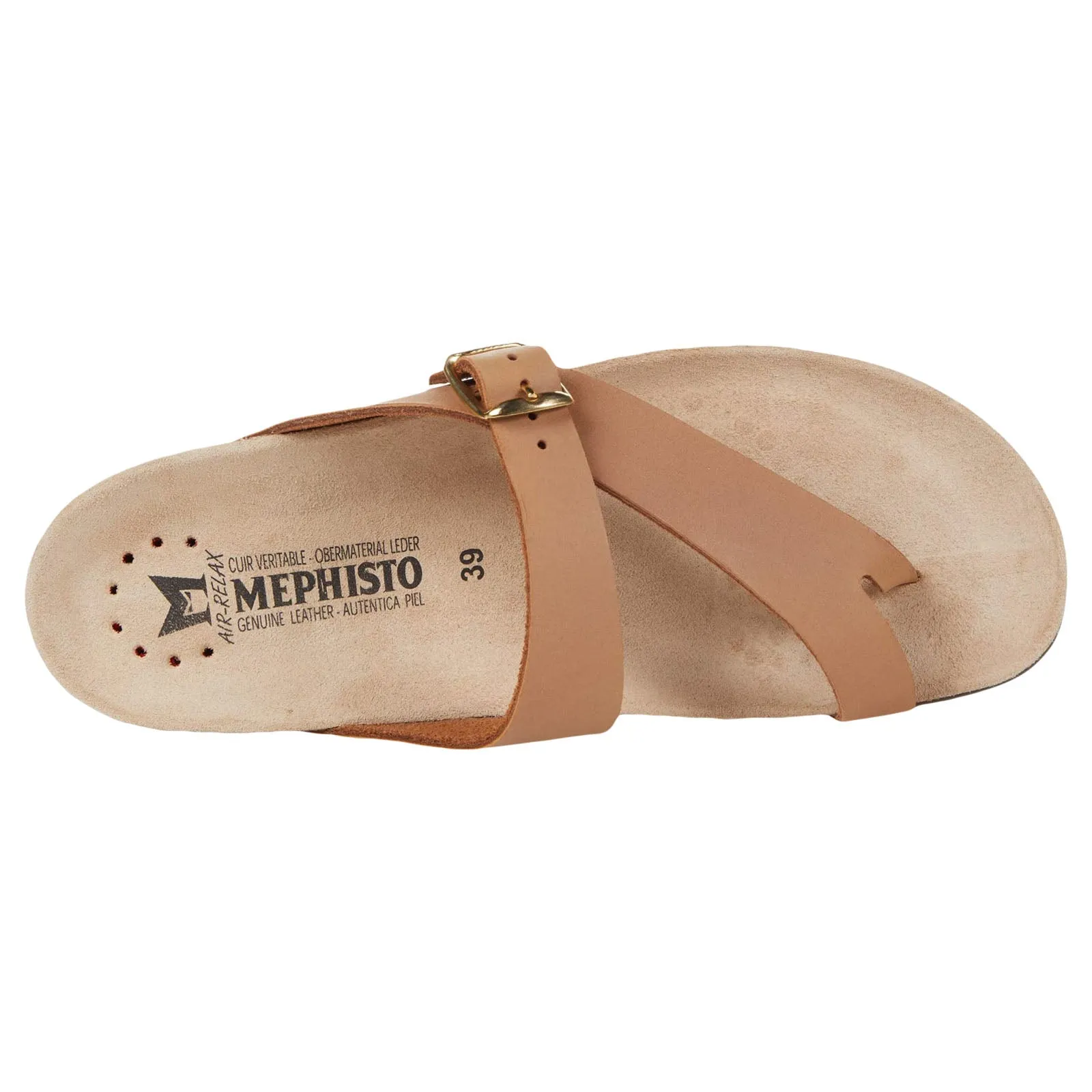 Mephisto Helen Leather Women's Slide Sandals
