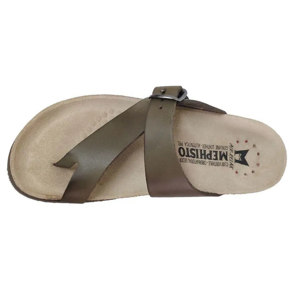 Mephisto Helen Leather Women's Slide Sandals
