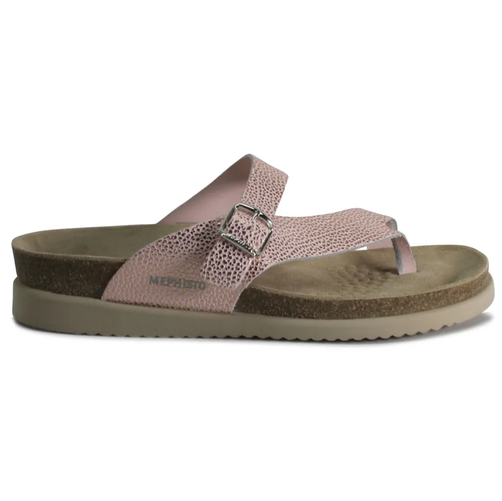 Mephisto Helen Leather Women's Slide Sandals
