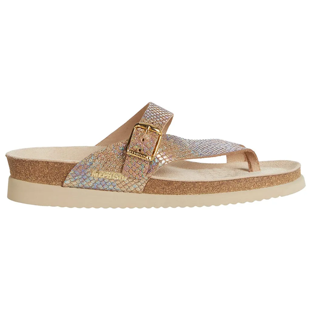 Mephisto Helen Leather Women's Slide Sandals