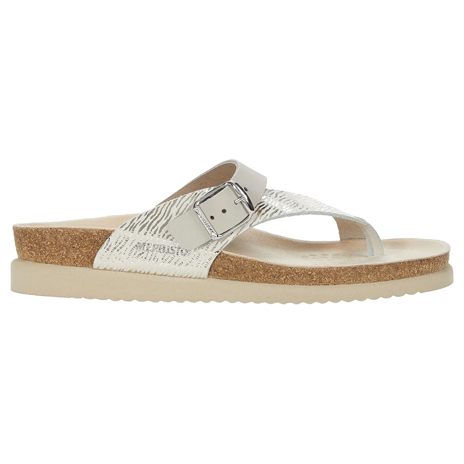 Mephisto Helen Mix Smooth Leather Women's Slide Sandals