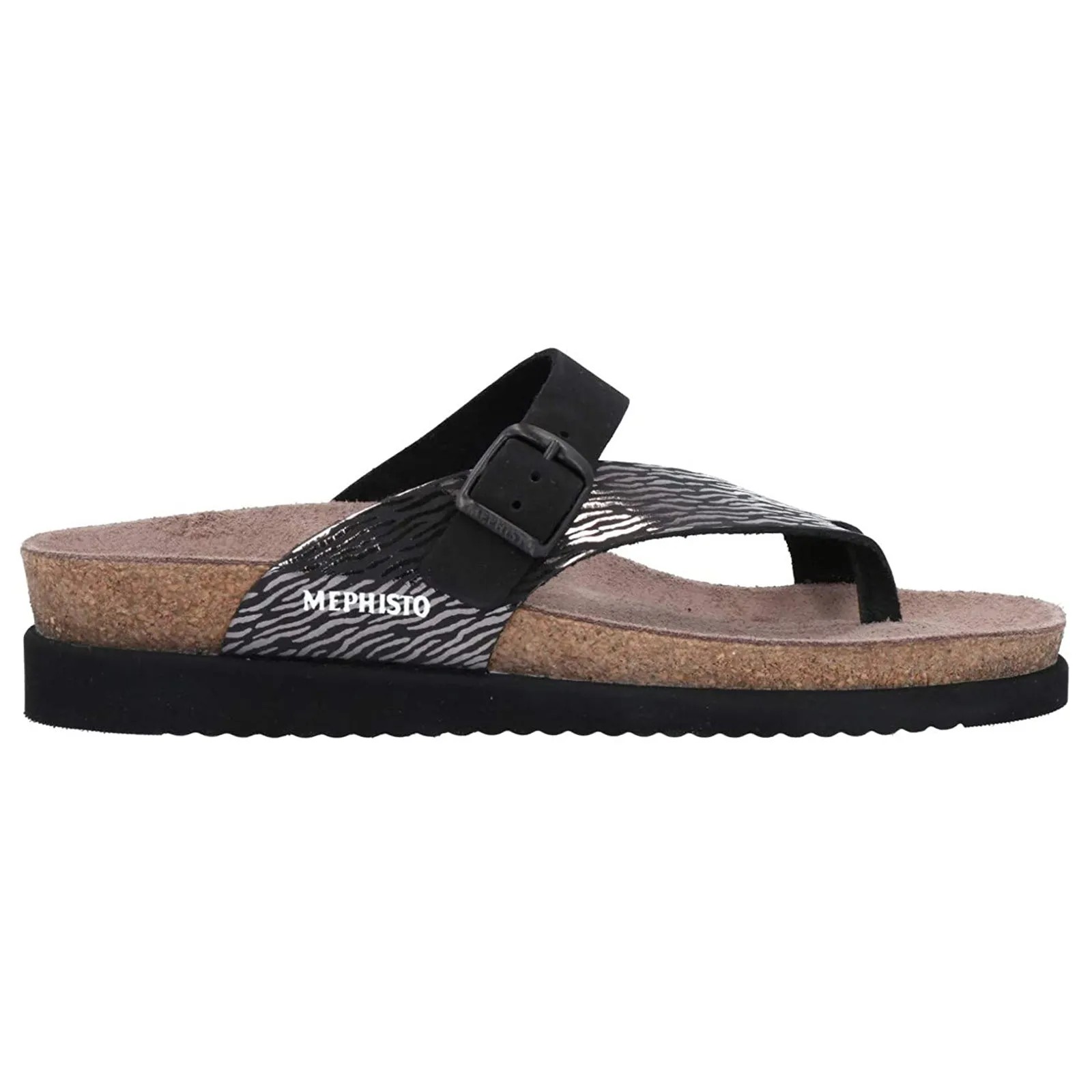 Mephisto Helen Mix Smooth Leather Women's Slide Sandals