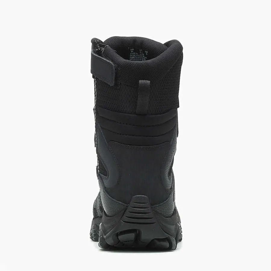 Merrell Tactical MOAB 3 Tactical Waterproof 8 Inches Side-Zip Boot Black
