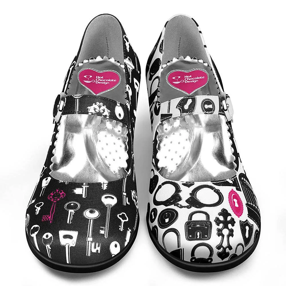 Mid Heels Key Women's Mary Jane Pump